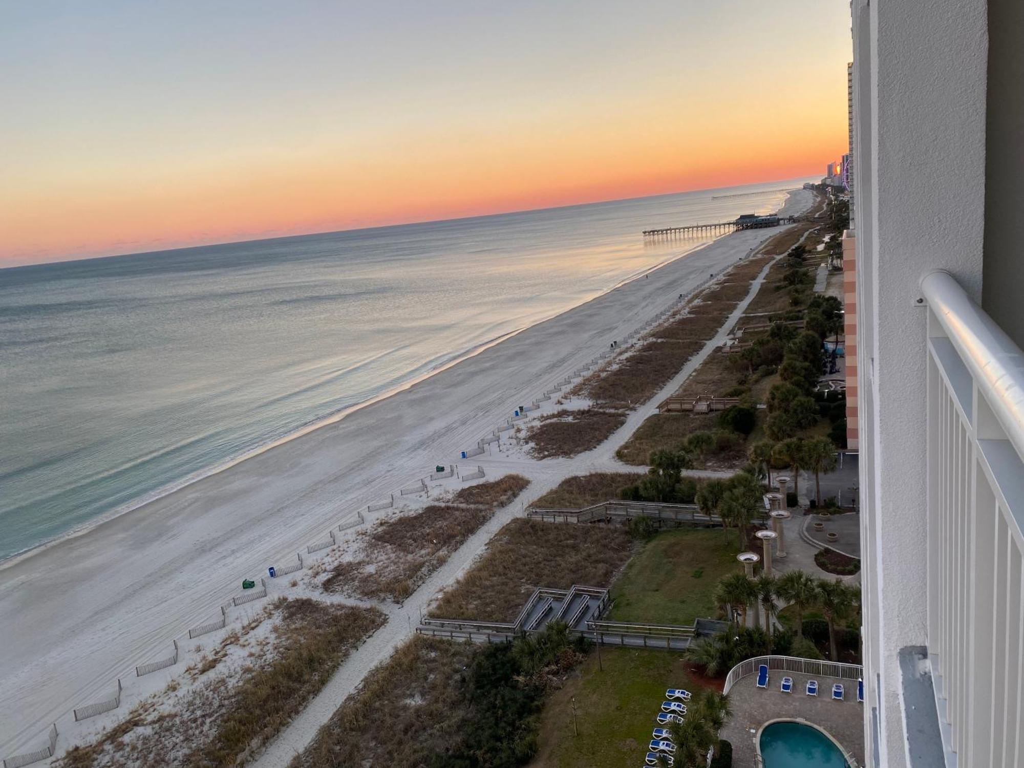 Camelot By The Sea Ocean Front Condo Myrtle Beach Exterior photo